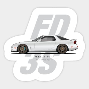 SUPER SPEC FD3S Sticker